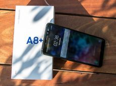 Samsung Galaxy A8+ (2018) na Android Pie sistemu